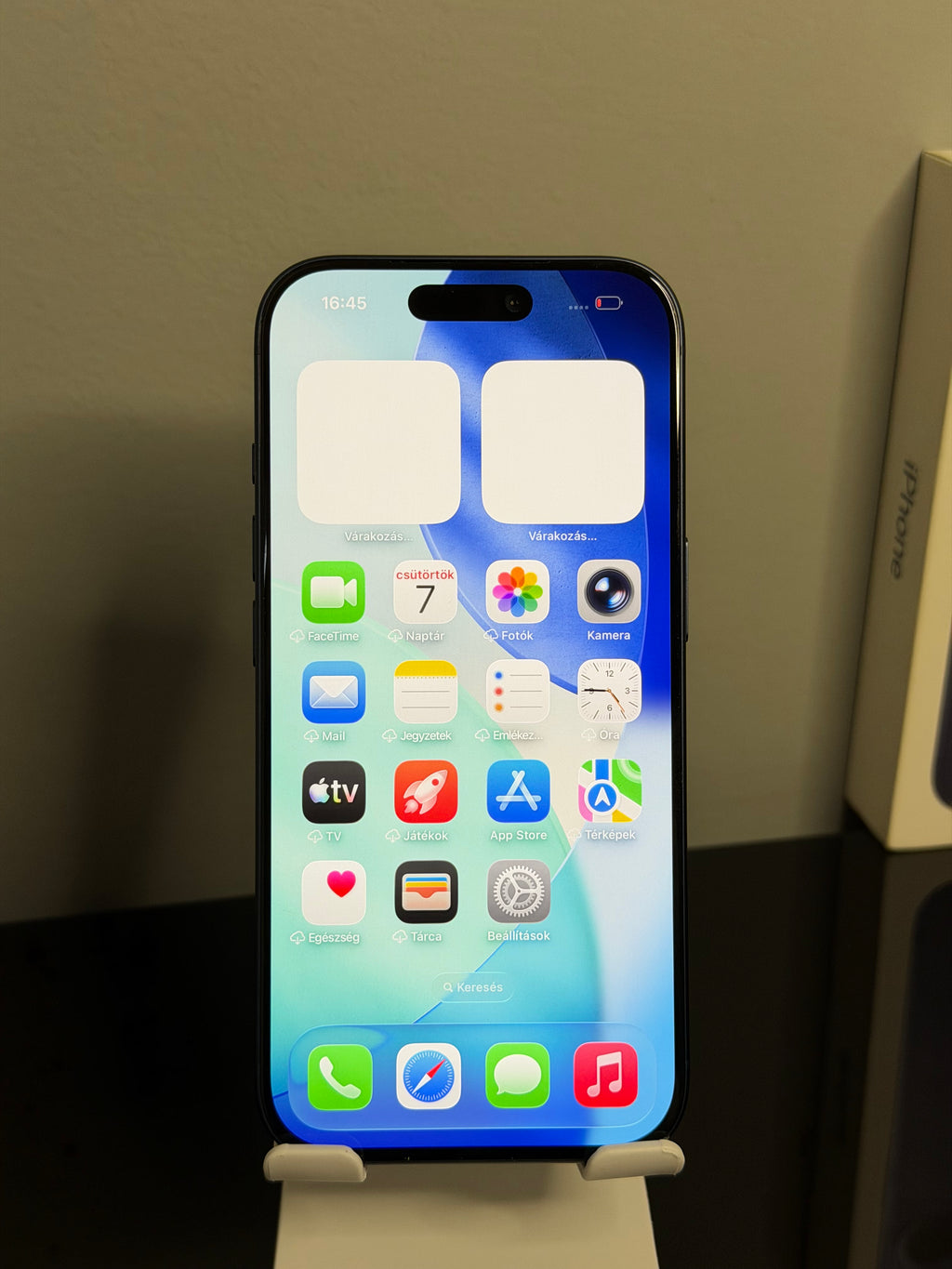 iPhone 17 Pro 256GB - Kék